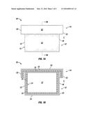 Shipping Container Having a Flame Retardant Layer and a Thermal Blocking     Layer diagram and image