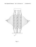 LOW NOX, HIGH EFFICIENCY, HIGH TEMPERATURE, STAGED RECIRCULATING BURNER     AND RADIANT TUBE COMBUSTION SYSTEM diagram and image