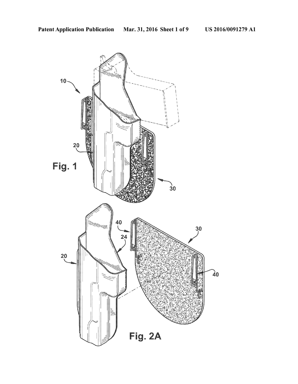 GUN HOLSTER WITH INFINITE HOLSTER POSITION ADJUSTMENT - diagram, schematic, and image 02