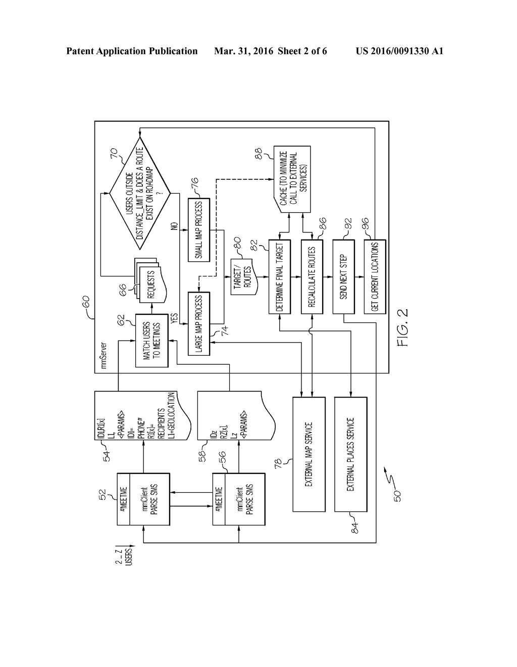 DYNAMICALLY DETERMINING MEETING LOCATIONS - diagram, schematic, and image 03