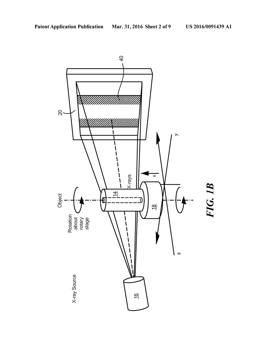 SYSTEM AND METHOD FOR MEASURING AN OBJECT USING X-RAY PROJECTIONS - diagram, schematic, and image 03