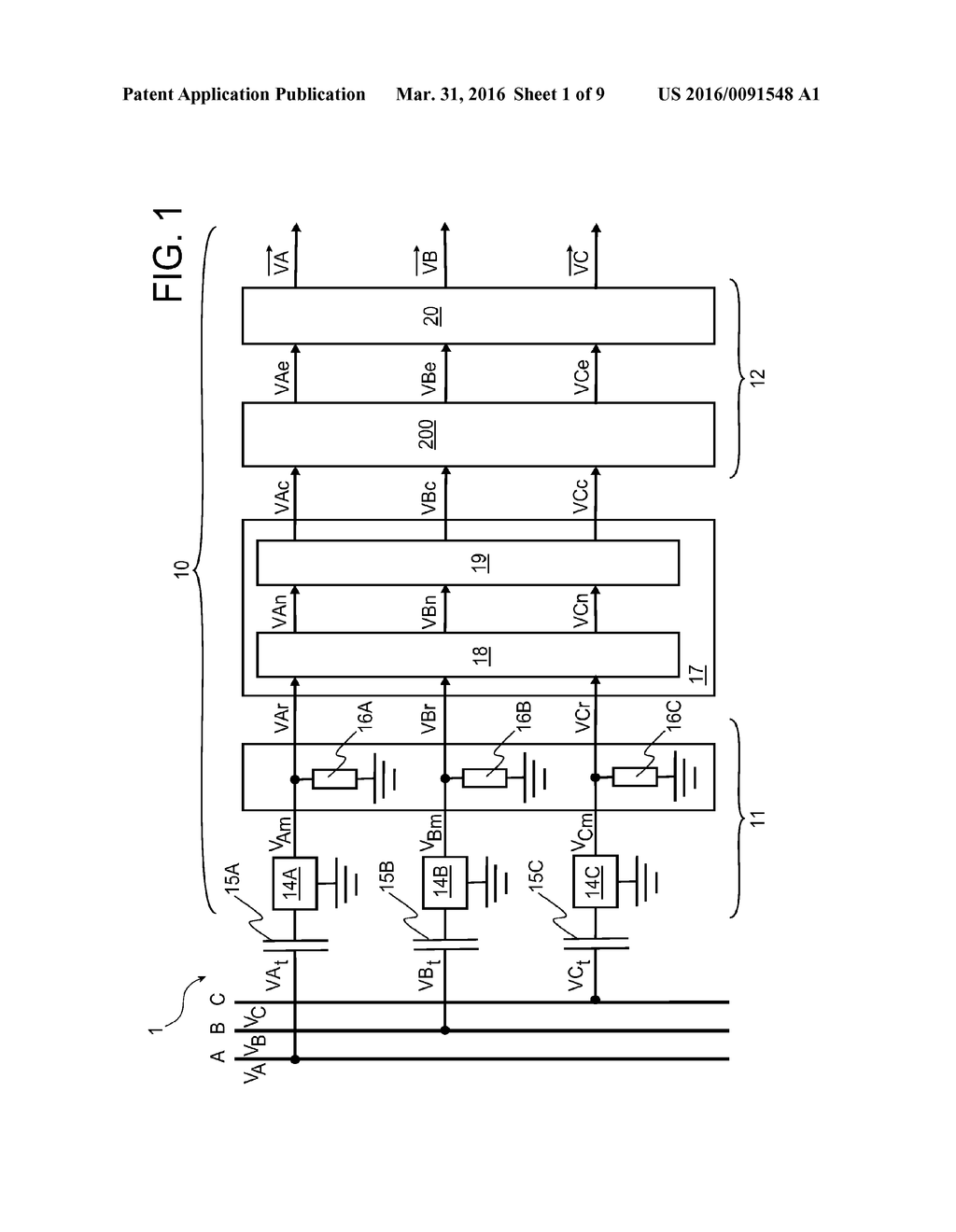 METHOD FOR ESTIMATING A VOLTAGE AND DEVICE ENABLING SUCH AN ESTIMATION - diagram, schematic, and image 02