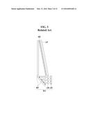 THIN FILM TYPE CONTROLLED VIEWING WINDOW BACK LIGHT UNIT AND THIN FLAT     TYPE CONTROLLED VIEWING WINDOW DISPLAY USING THE SAME diagram and image