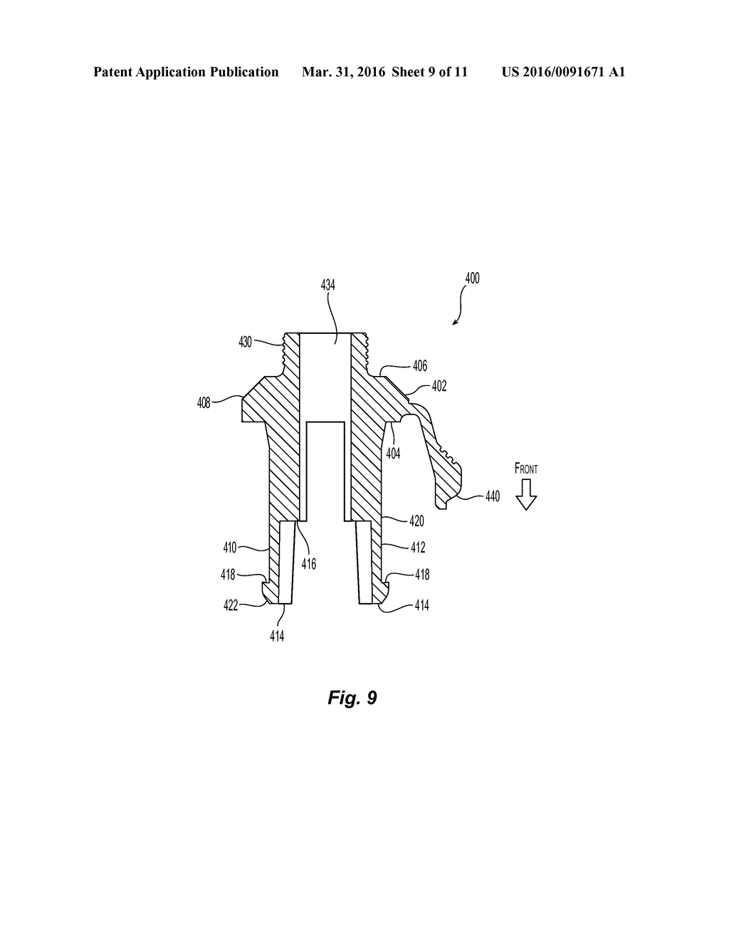 Spring Push with Integral Trigger - diagram, schematic, and image 10