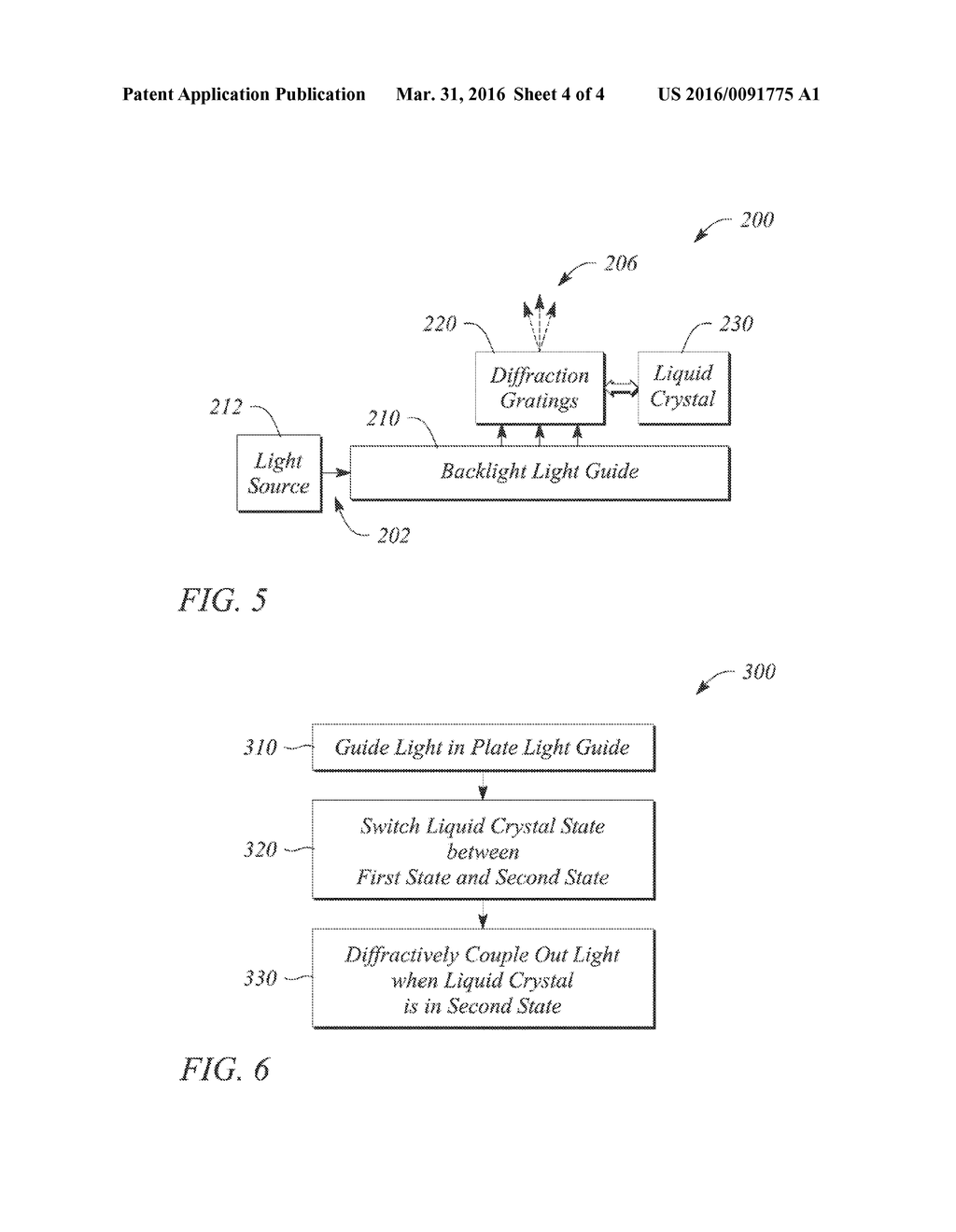 GRATING-BASED LIGHT MODULATION EMPLOYING A LIQUID CRYSTAL - diagram, schematic, and image 05