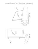 HINGE CONFIGURATION FOR AN ELECTRONIC DEVICE diagram and image