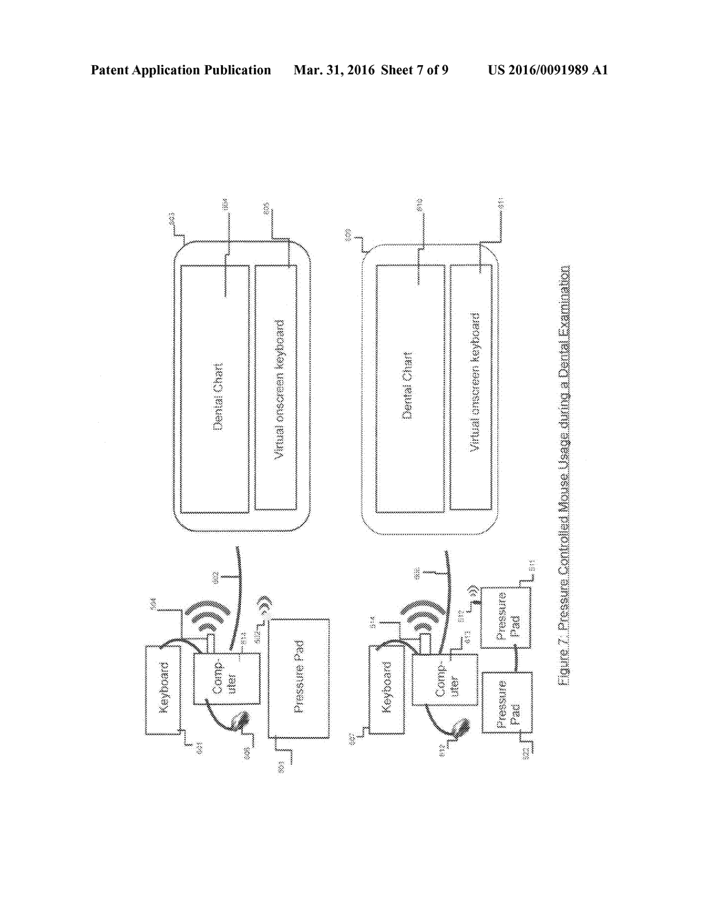 Foot Operated Computer Control Device to Remotely Access Patient     Information During Robotic Surgeries - diagram, schematic, and image 08