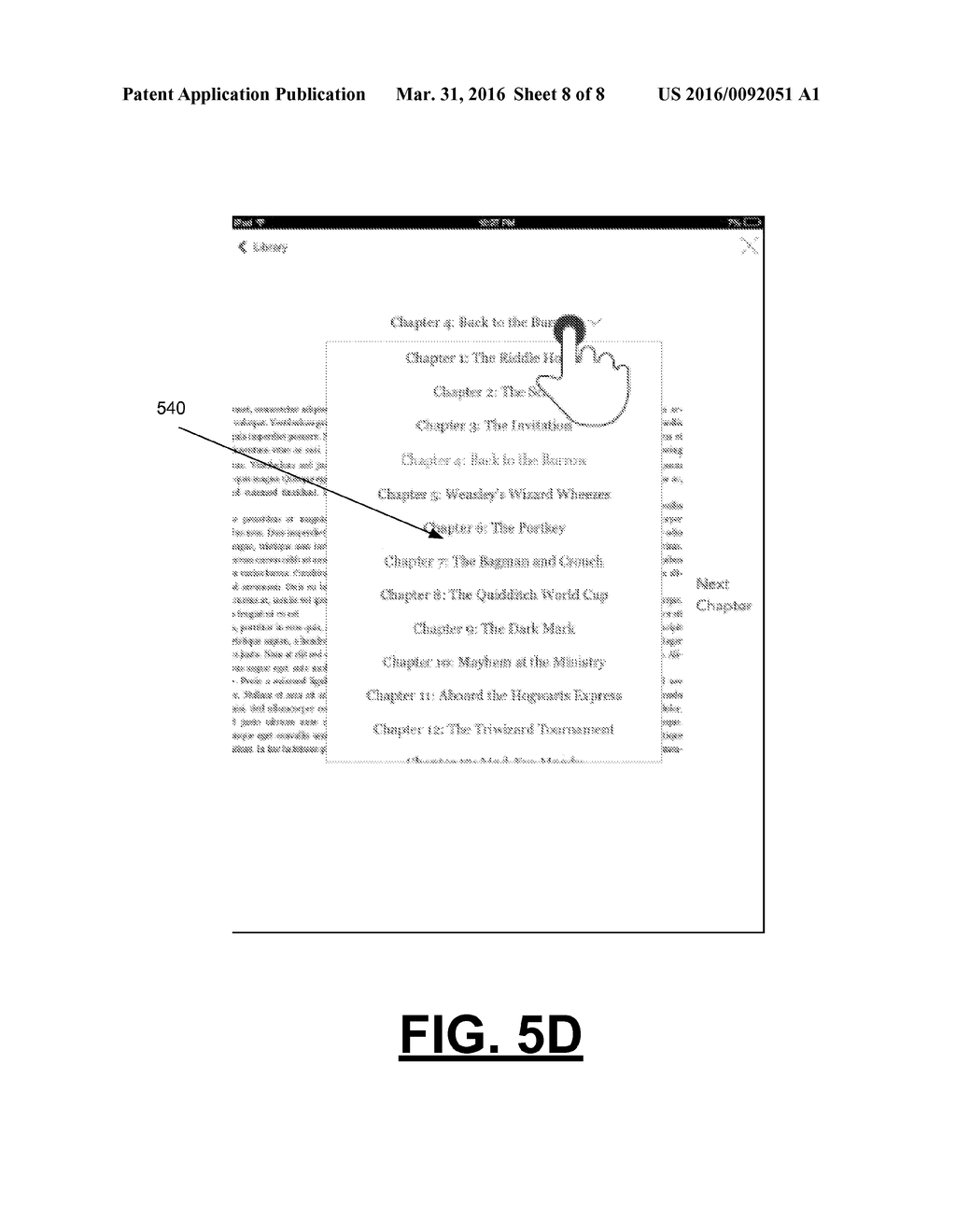 MULTI-PAGE VIEWING WITH CHAPTER AND PAGE SCROLLING - diagram, schematic, and image 09