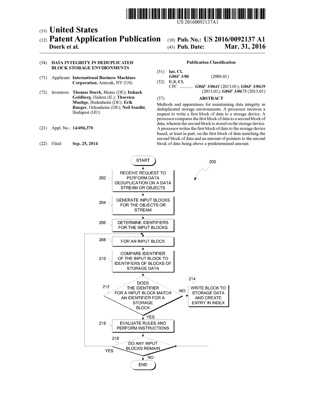 Data Integrity In Deduplicated Block Storage Environments - diagram, schematic, and image 01