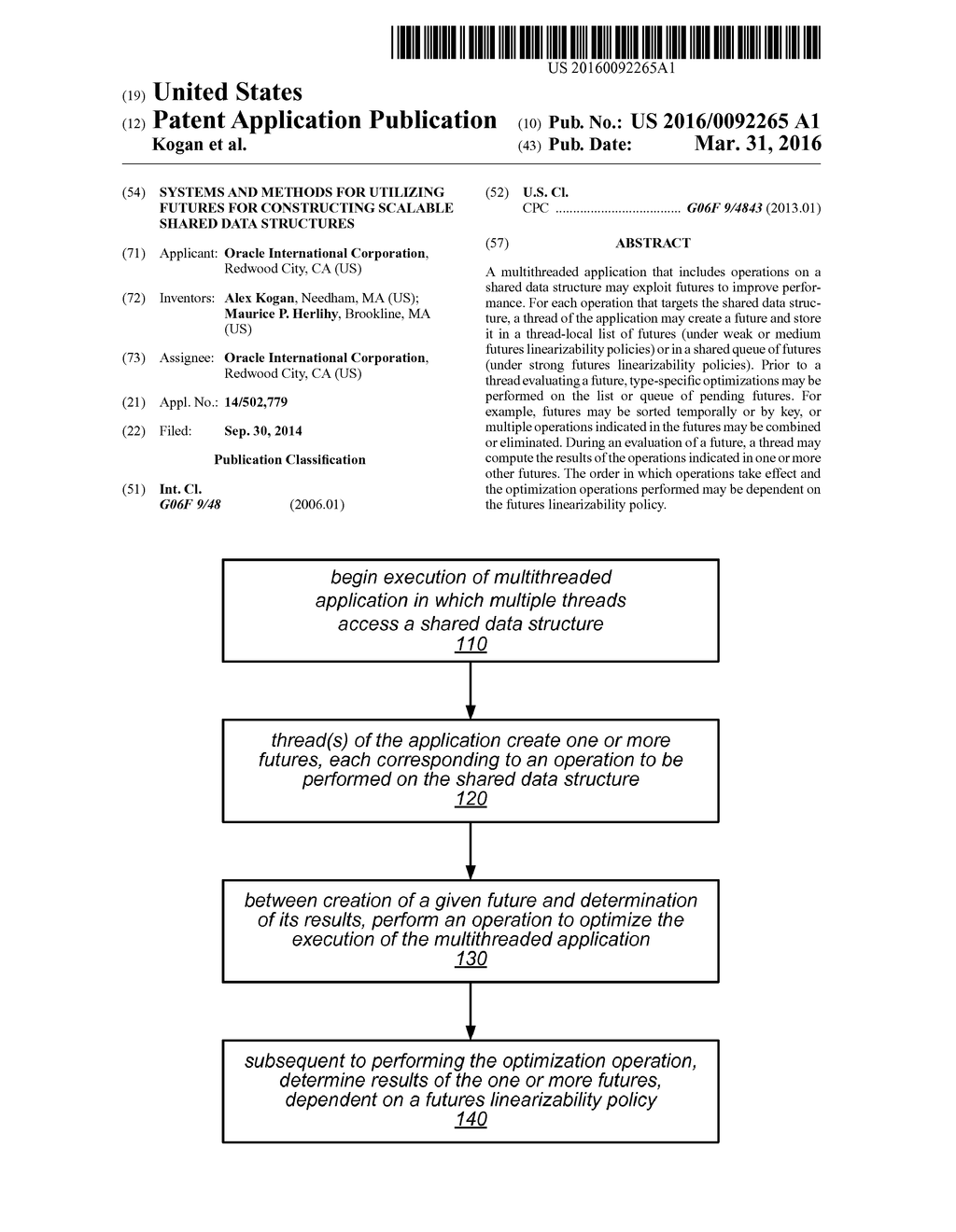 Systems and Methods for Utilizing Futures for Constructing Scalable Shared     Data Structures - diagram, schematic, and image 01