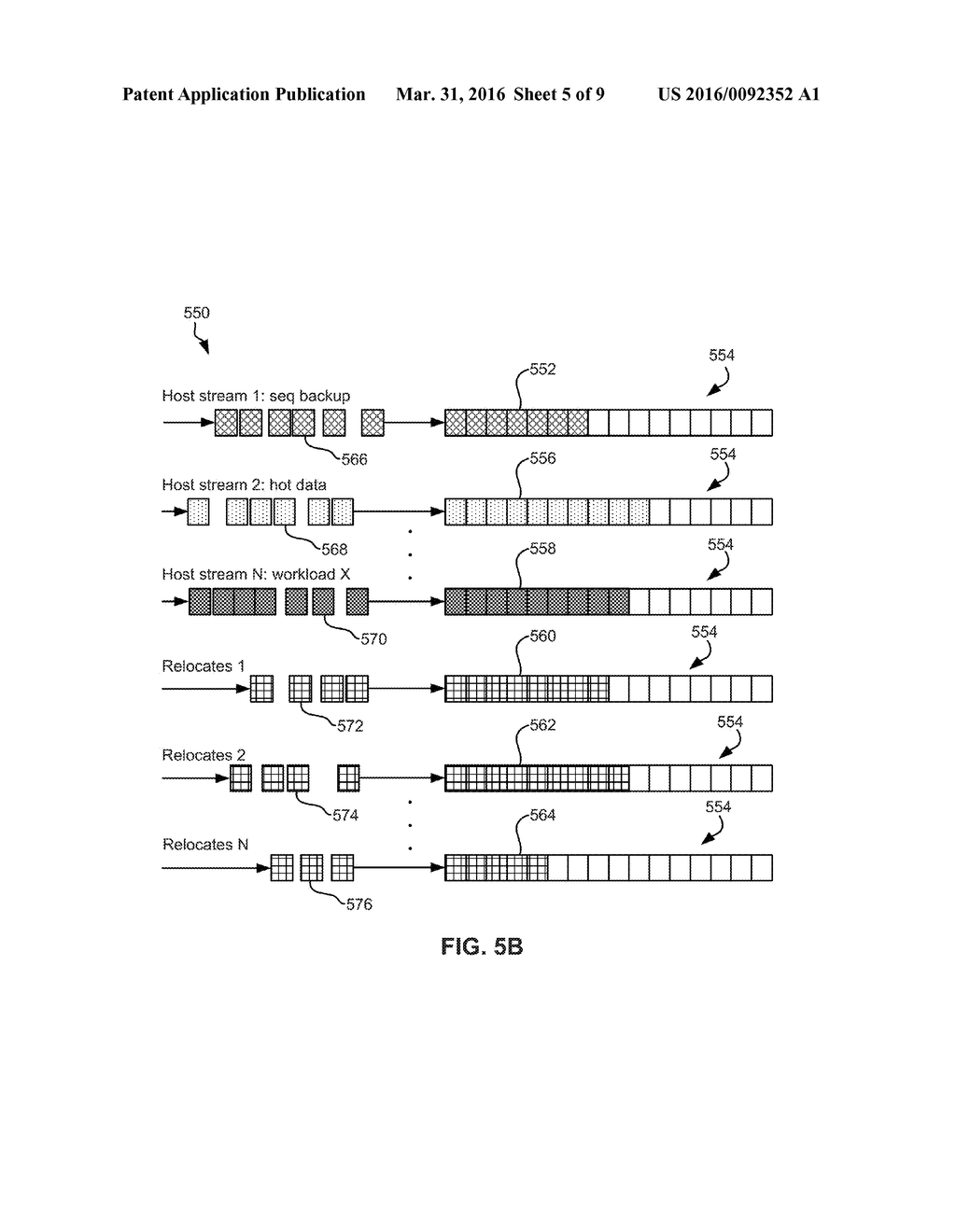 REDUCING WRITE AMPLIFICATION IN SOLID-STATE DRIVES BY SEPARATING     ALLOCATION OF RELOCATE WRITES FROM USER WRITES - diagram, schematic, and image 06