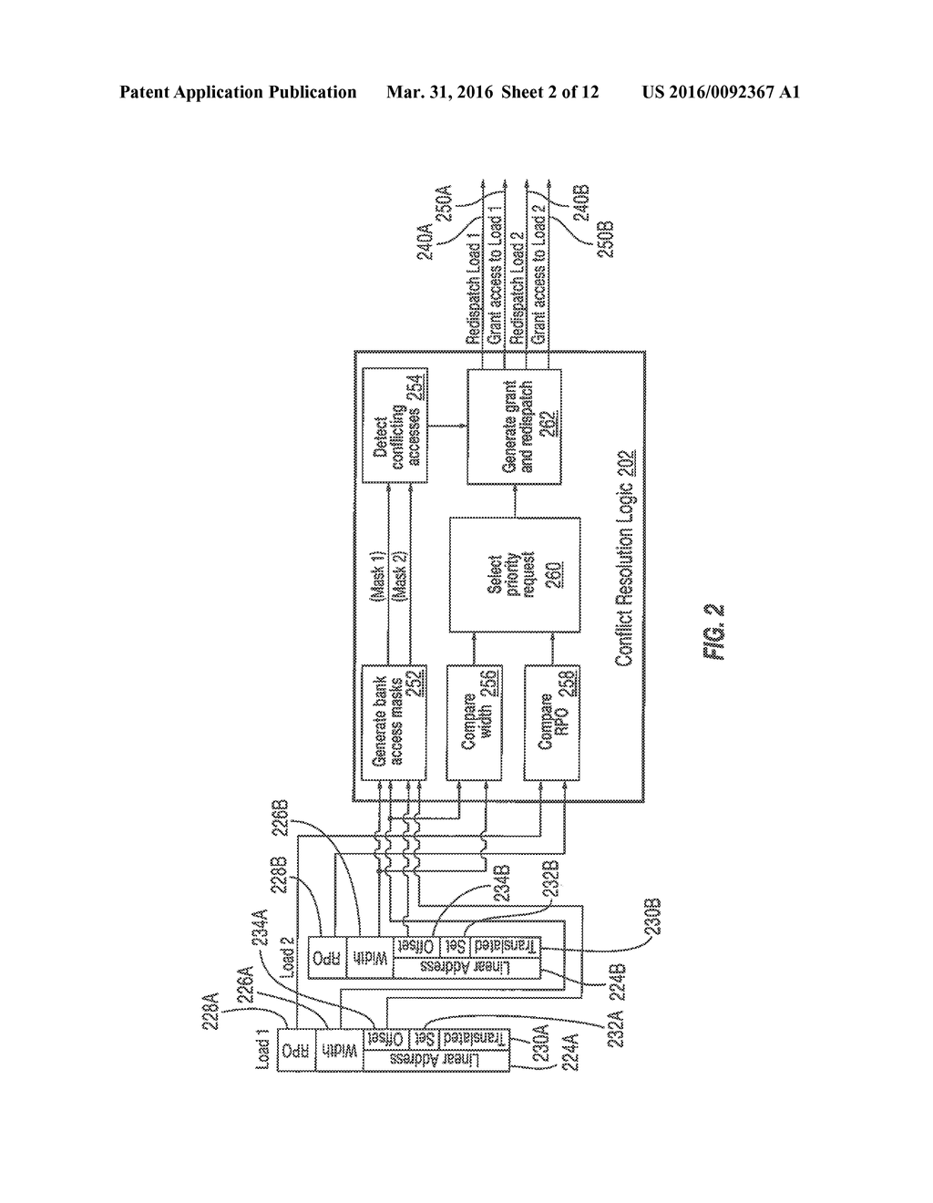 HARDWARE APPARATUSES AND METHODS TO CONTROL ACCESS TO A MULTIPLE BANK DATA     CACHE - diagram, schematic, and image 03