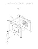 IMAGE DISPLAY METHOD PERFORMED BY DEVICE INCLUDING SWITCHABLE MIRROR AND     THE DEVICE diagram and image