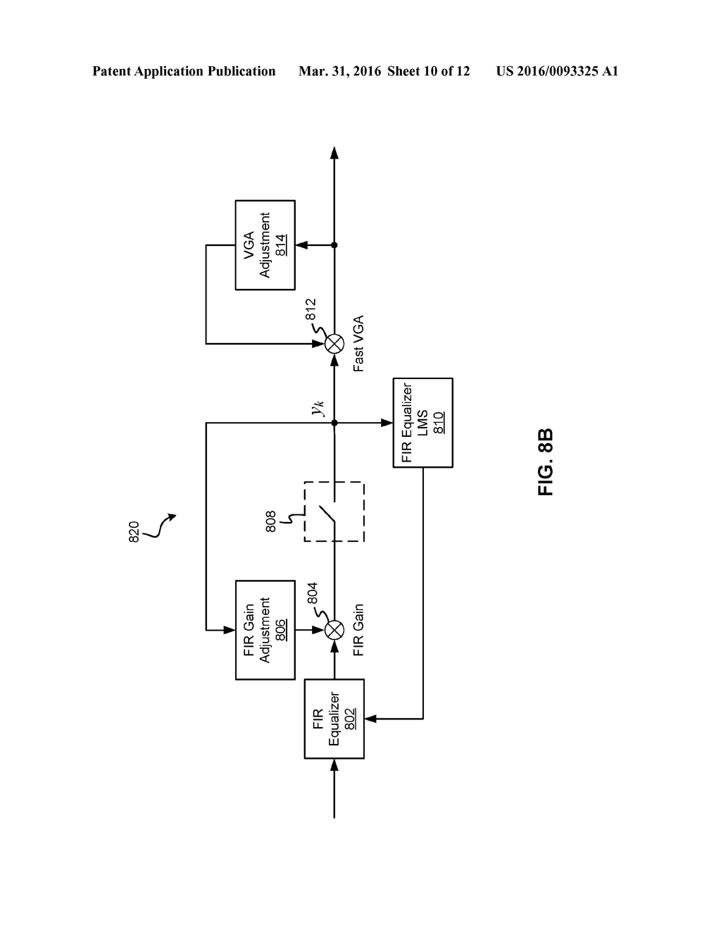 DYNAMIC GAIN CONTROL FOR USE WITH ADAPTIVE EQUALIZERS - diagram, schematic, and image 11