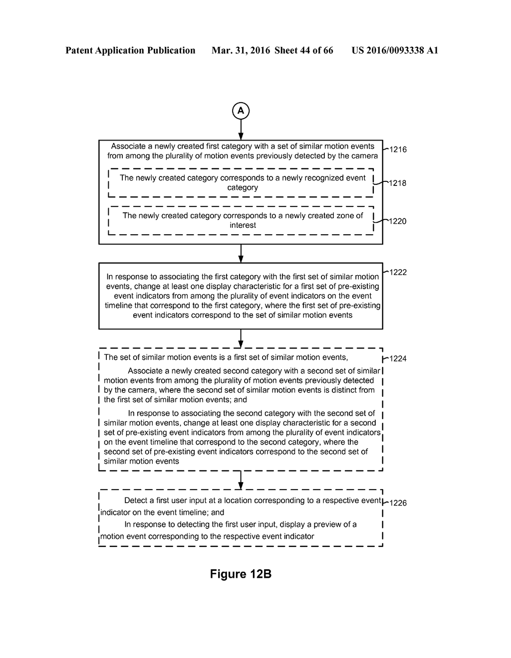 Method and System for Categorizing Detected Motion Events - diagram, schematic, and image 45