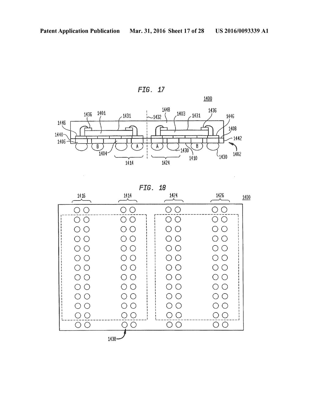 STUB MINIMIZATION USING DUPLICATE SETS OF SIGNAL TERMINALS - diagram, schematic, and image 19