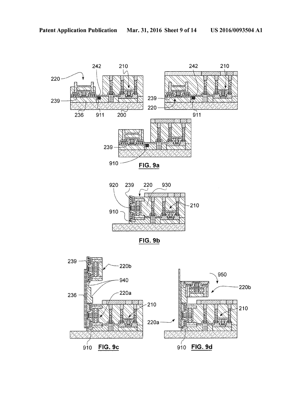 METHOD FOR PRODUCING A MULTILEVEL MICROELECTRONIC STRUCTURE - diagram, schematic, and image 10