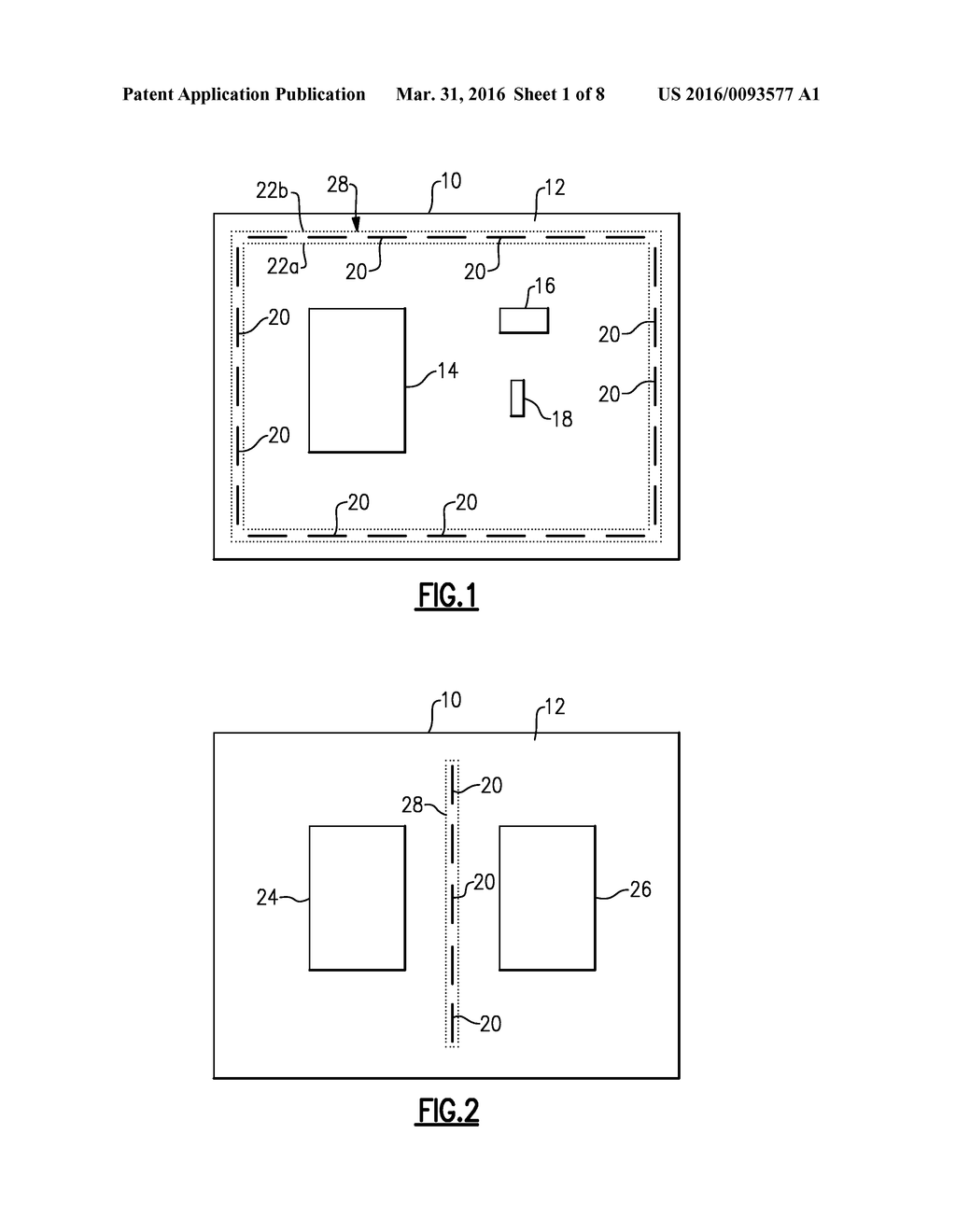 SHIELDED RADIO-FREQUENCY MODULE HAVING REDUCED AREA - diagram, schematic, and image 02