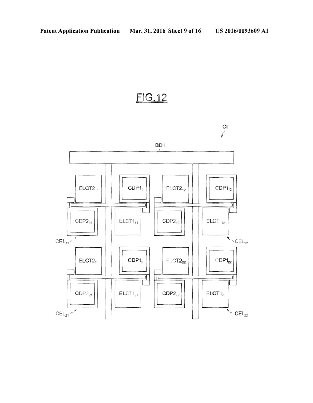 Method of Making an Integrated Switchable Capacitive Device - diagram, schematic, and image 10