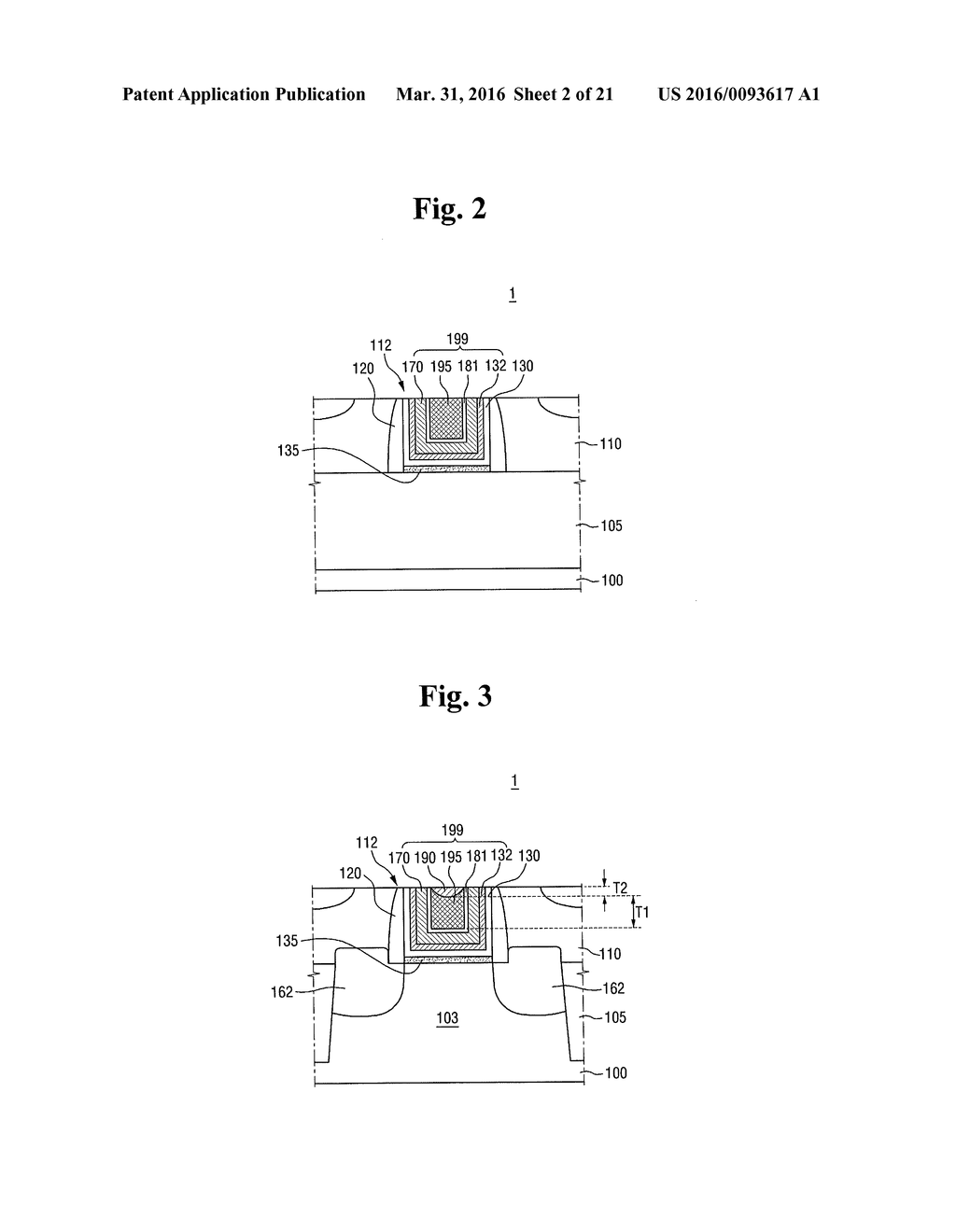 SEMICONDUCTOR DEVICE HAVING WORK FUNCTION CONTROL LAYER AND METHOD OF     MANUFACTURING THE SAME - diagram, schematic, and image 03