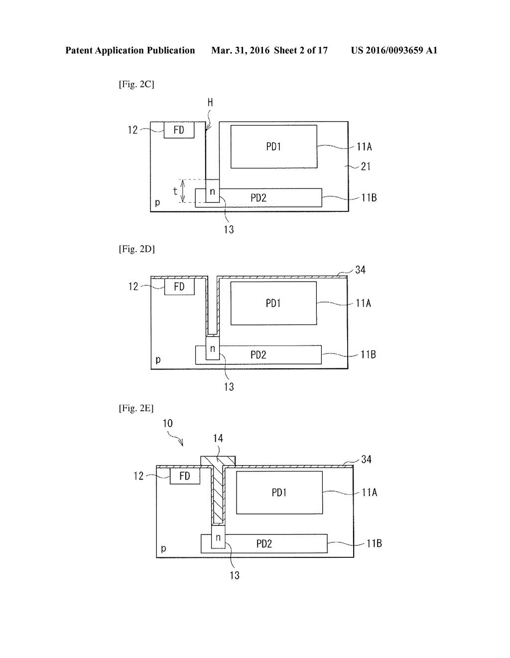 SOLID-STATE IMAGE PICKUP DEVICE, METHOD OF MANUFACTURING SOLID-STATE IMAGE     PICKUP DEVICE, AND ELECTRONIC APPARATUS - diagram, schematic, and image 03