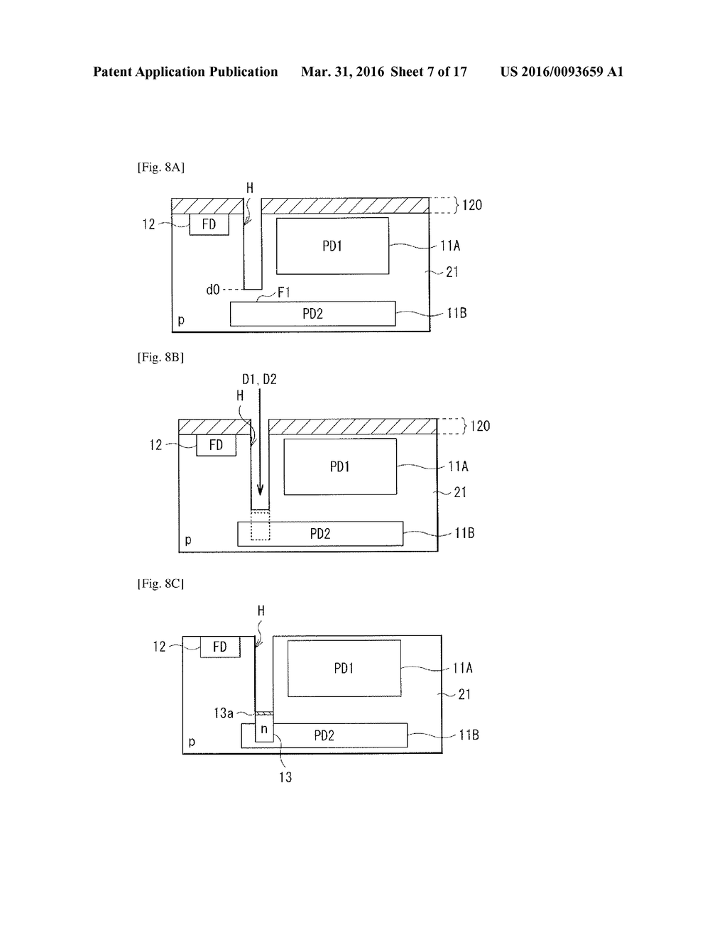 SOLID-STATE IMAGE PICKUP DEVICE, METHOD OF MANUFACTURING SOLID-STATE IMAGE     PICKUP DEVICE, AND ELECTRONIC APPARATUS - diagram, schematic, and image 08