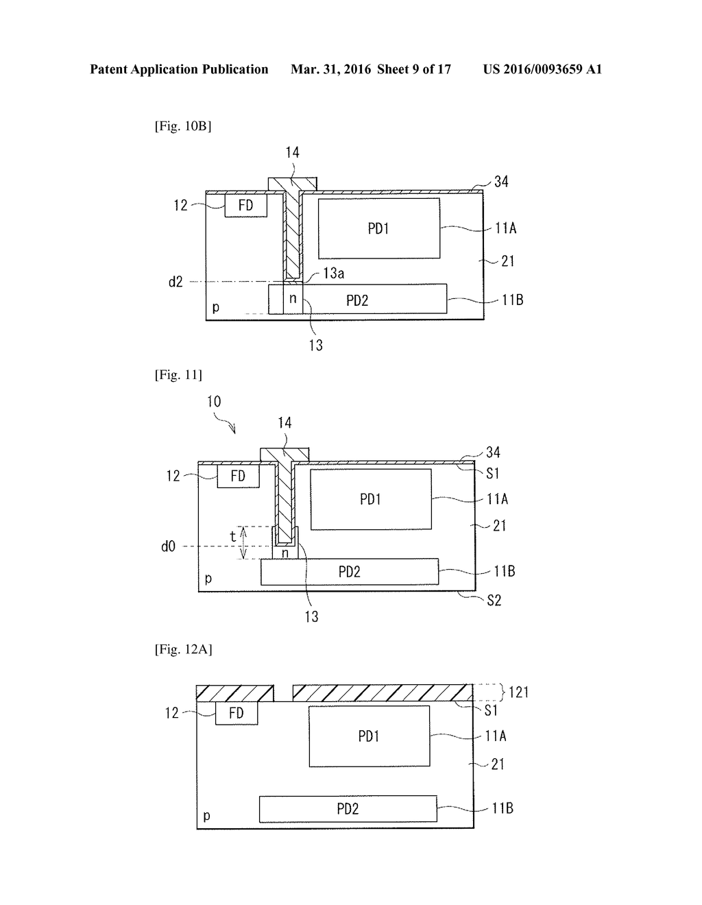 SOLID-STATE IMAGE PICKUP DEVICE, METHOD OF MANUFACTURING SOLID-STATE IMAGE     PICKUP DEVICE, AND ELECTRONIC APPARATUS - diagram, schematic, and image 10
