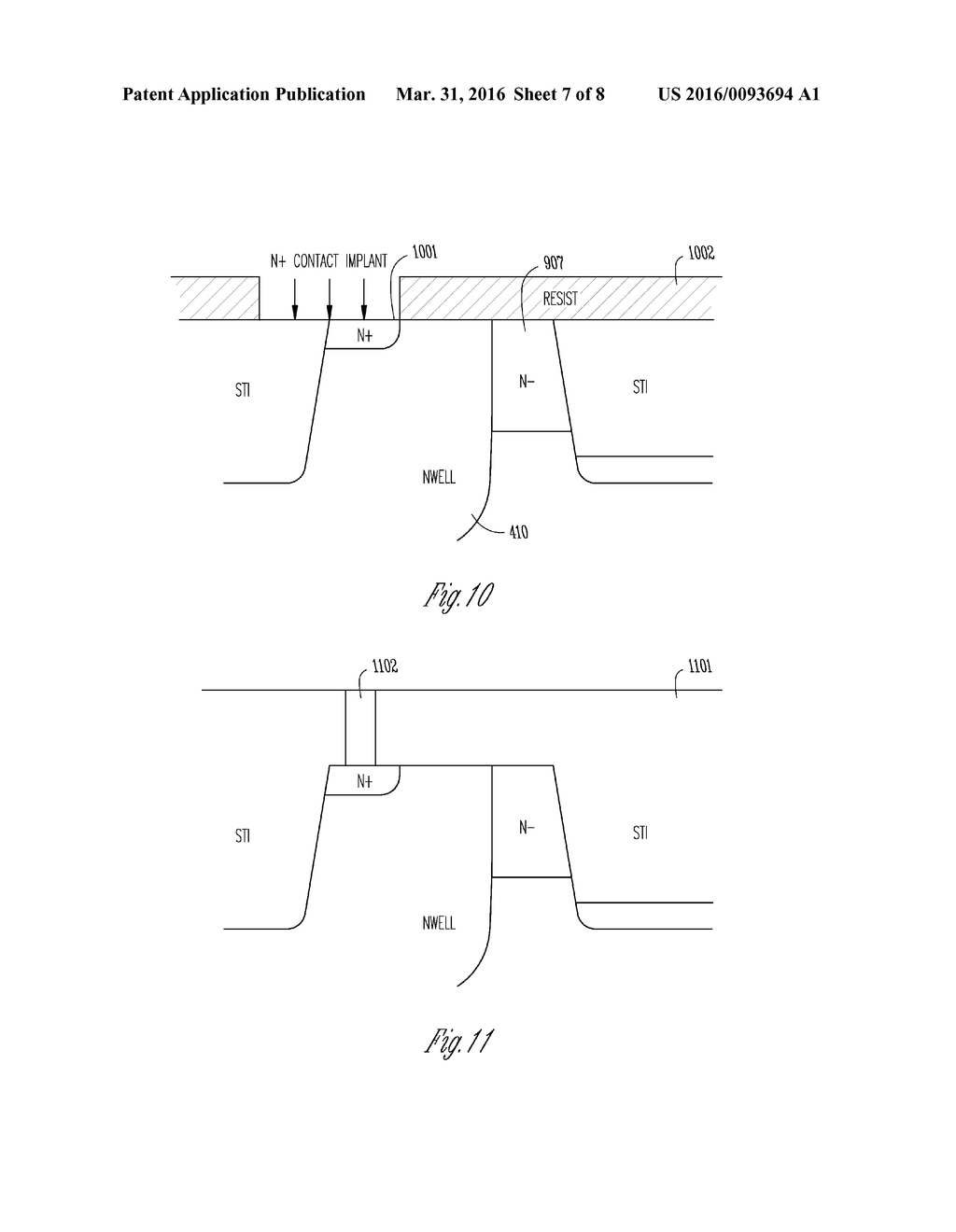 METHODS AND APPARATUSES INCLUDING AN ACTIVE AREA OF A TAP INTERSECTED BY A     BOUNDARY OF A WELL - diagram, schematic, and image 08