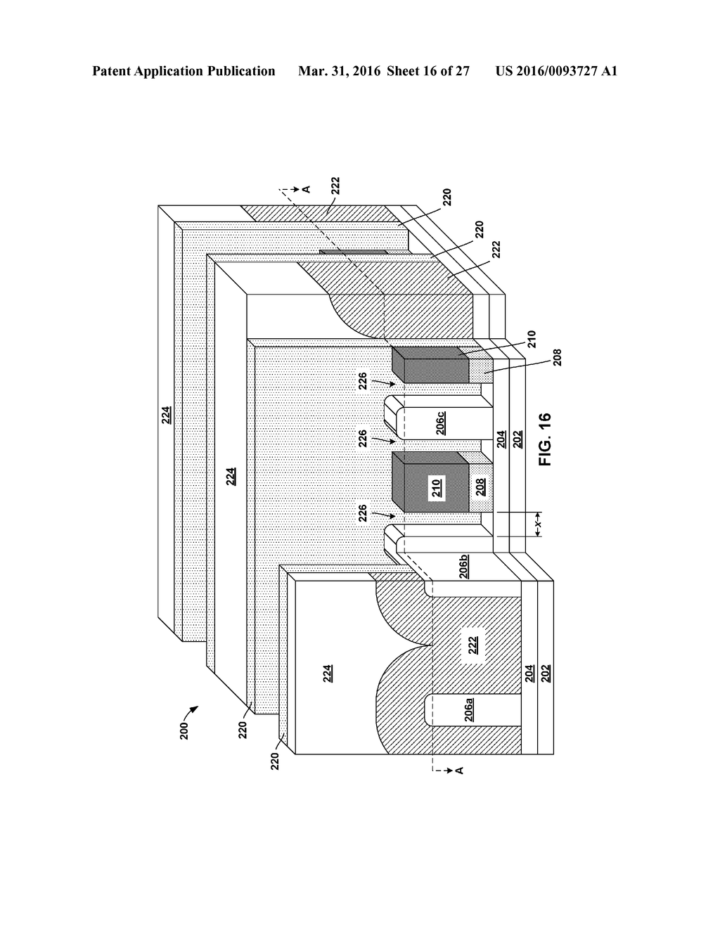 FINFET WITH REDUCED CAPACITANCE - diagram, schematic, and image 17