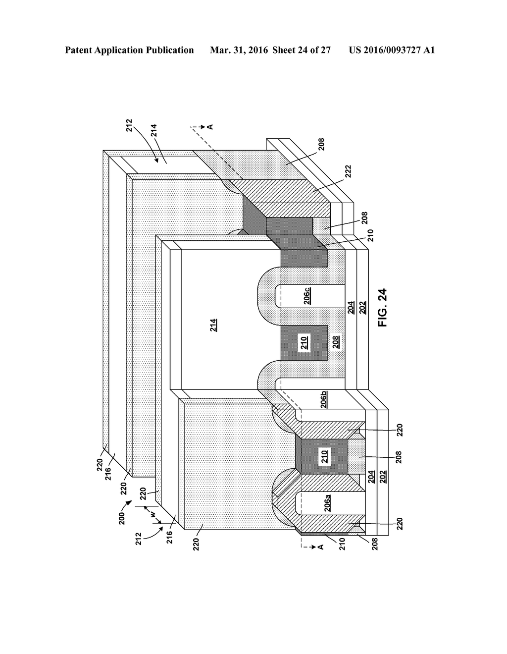 FINFET WITH REDUCED CAPACITANCE - diagram, schematic, and image 25