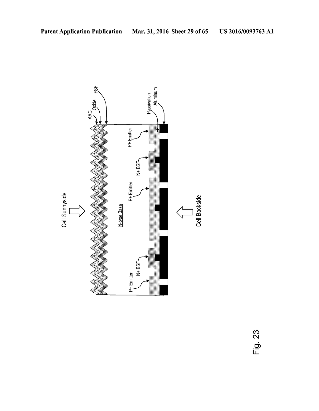 DAMAGE FREE LASER PATTERNING OF TRANSPARENT LAYERS FOR FORMING DOPED     REGIONS ON A SOLAR CELL SUBSTRATE - diagram, schematic, and image 30