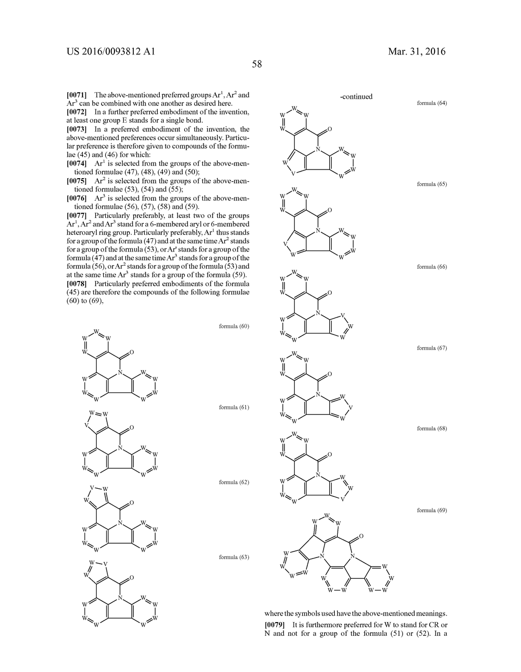 ORGANIC ELECTROLUMINESCENT DEVICE - diagram, schematic, and image 59