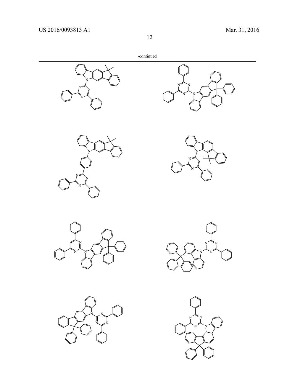 ORGANIC ELECTROLUMINESCENT DEVICE - diagram, schematic, and image 13