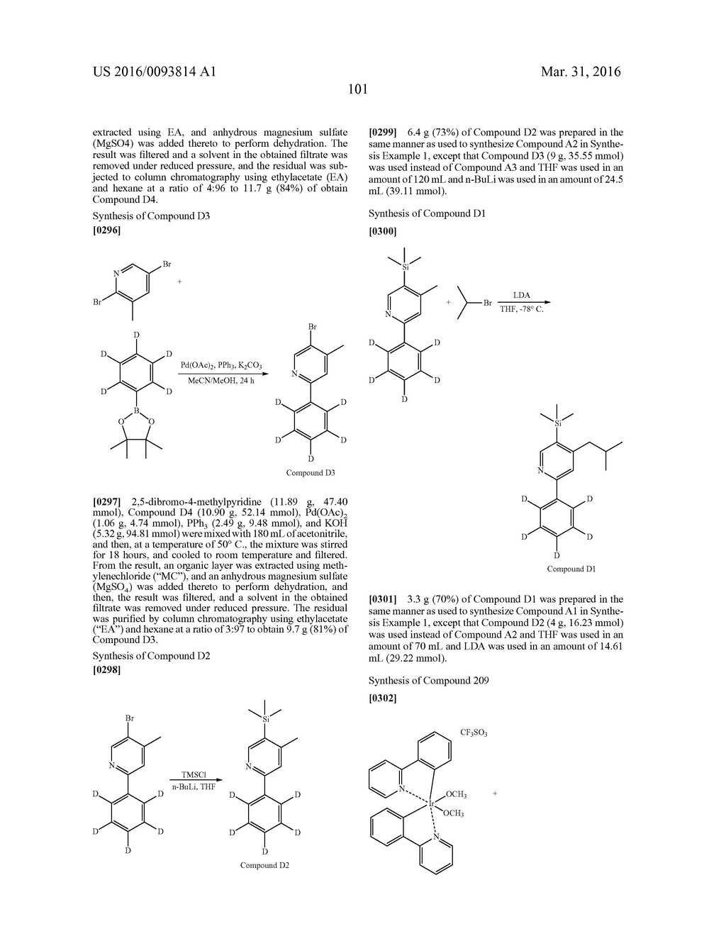 ORGANOMETALLIC COMPOUND AND ORGANIC LIGHT-EMITTING DEVICE INCLUDING THE     SAME - diagram, schematic, and image 103