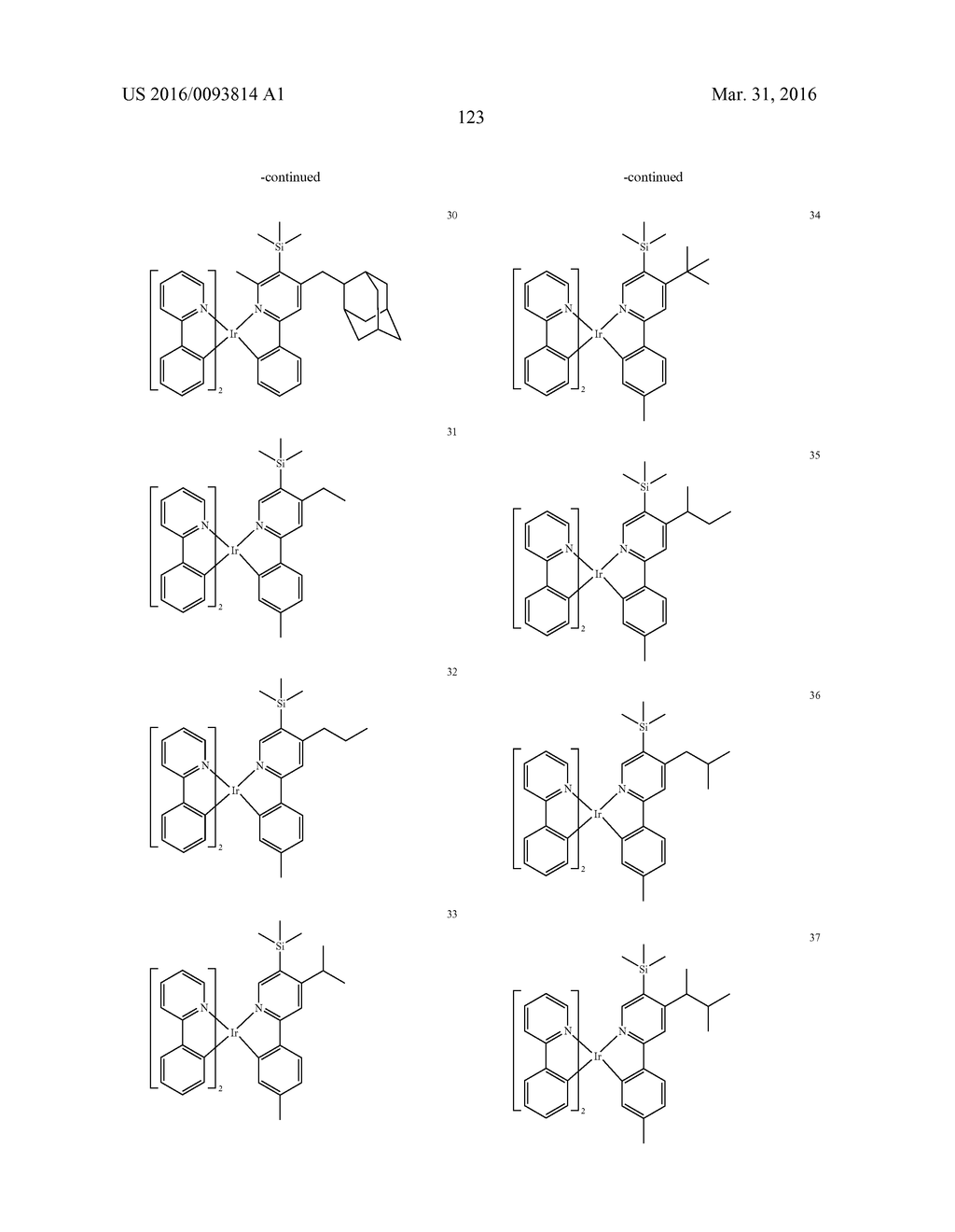 ORGANOMETALLIC COMPOUND AND ORGANIC LIGHT-EMITTING DEVICE INCLUDING THE     SAME - diagram, schematic, and image 125