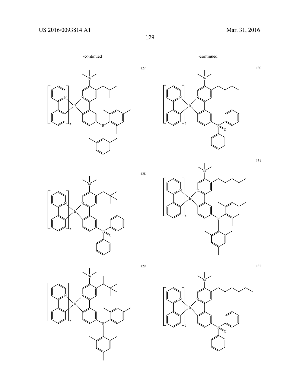 ORGANOMETALLIC COMPOUND AND ORGANIC LIGHT-EMITTING DEVICE INCLUDING THE     SAME - diagram, schematic, and image 131