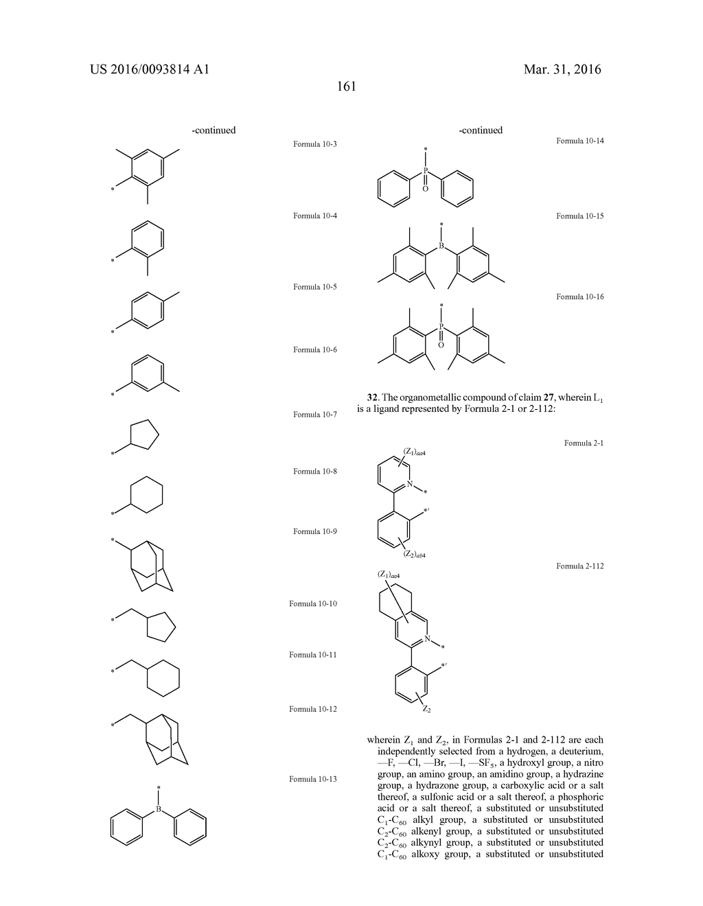 ORGANOMETALLIC COMPOUND AND ORGANIC LIGHT-EMITTING DEVICE INCLUDING THE     SAME - diagram, schematic, and image 163