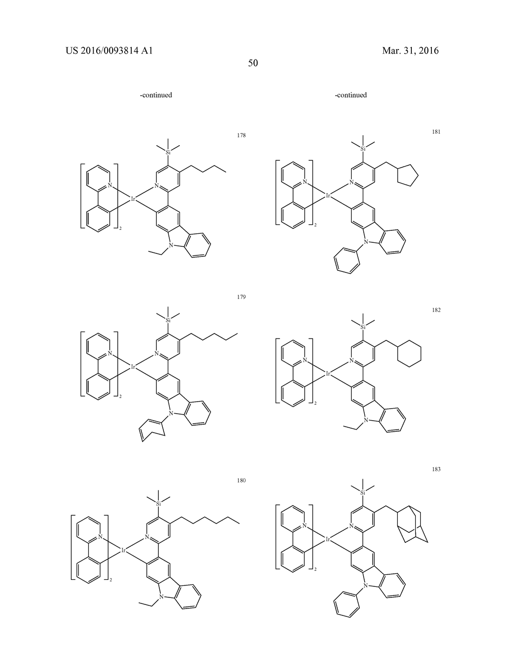 ORGANOMETALLIC COMPOUND AND ORGANIC LIGHT-EMITTING DEVICE INCLUDING THE     SAME - diagram, schematic, and image 52