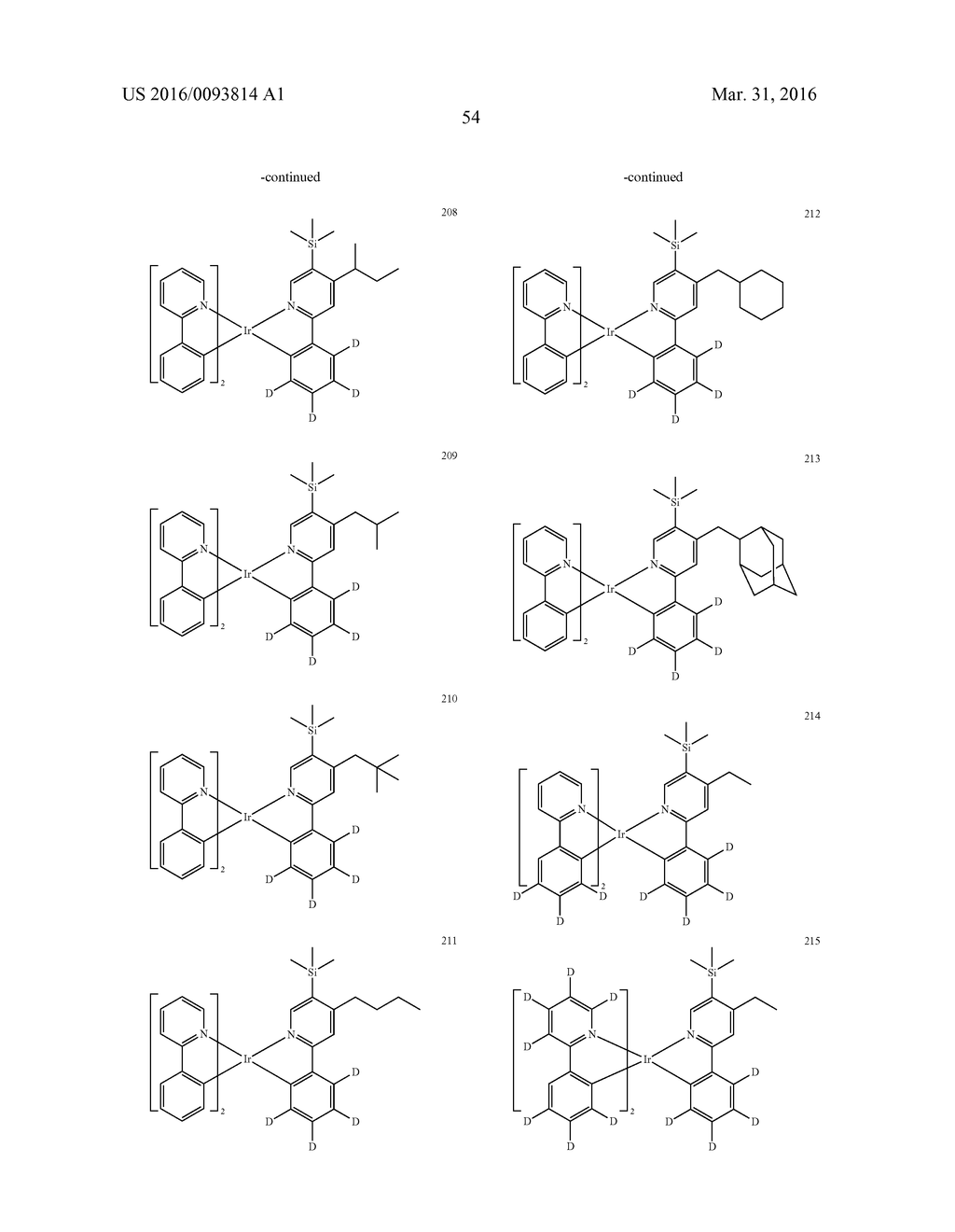 ORGANOMETALLIC COMPOUND AND ORGANIC LIGHT-EMITTING DEVICE INCLUDING THE     SAME - diagram, schematic, and image 56