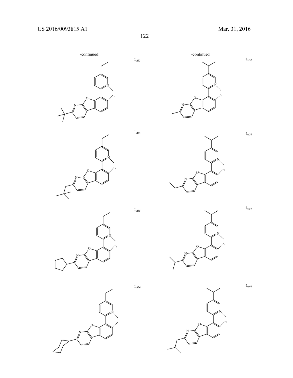 ORGANIC ELECTROLUMINESCENT MATERIALS AND DEVICES - diagram, schematic, and image 126