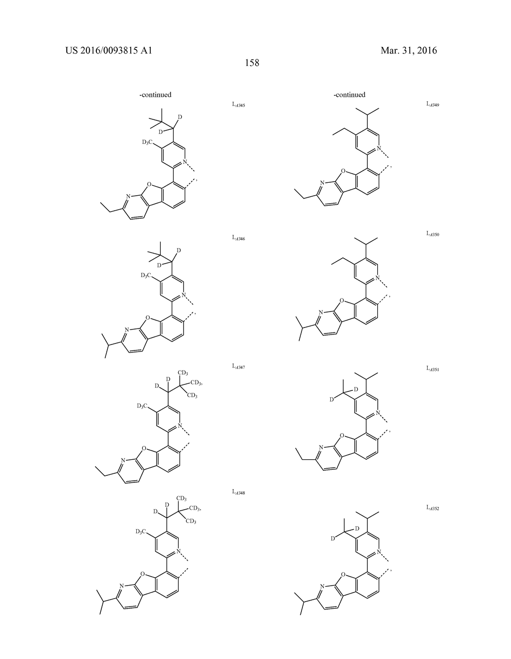 ORGANIC ELECTROLUMINESCENT MATERIALS AND DEVICES - diagram, schematic, and image 162