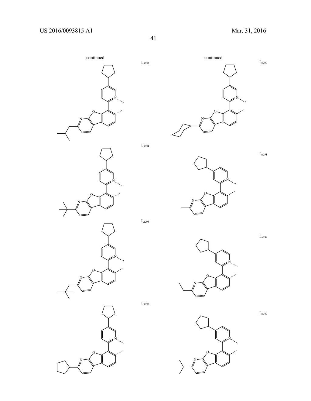 ORGANIC ELECTROLUMINESCENT MATERIALS AND DEVICES - diagram, schematic, and image 45