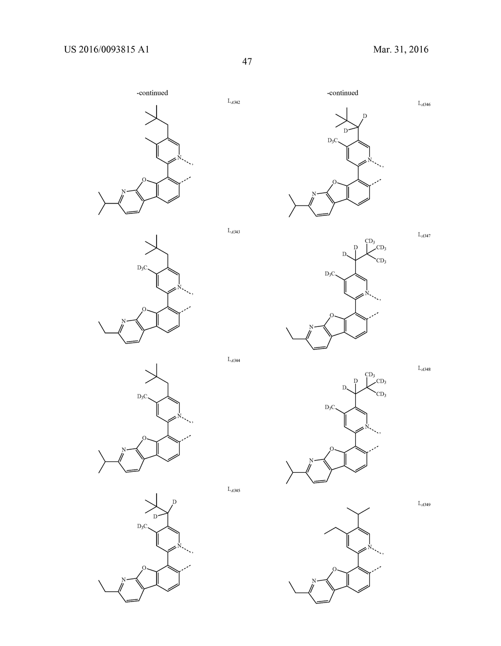 ORGANIC ELECTROLUMINESCENT MATERIALS AND DEVICES - diagram, schematic, and image 51