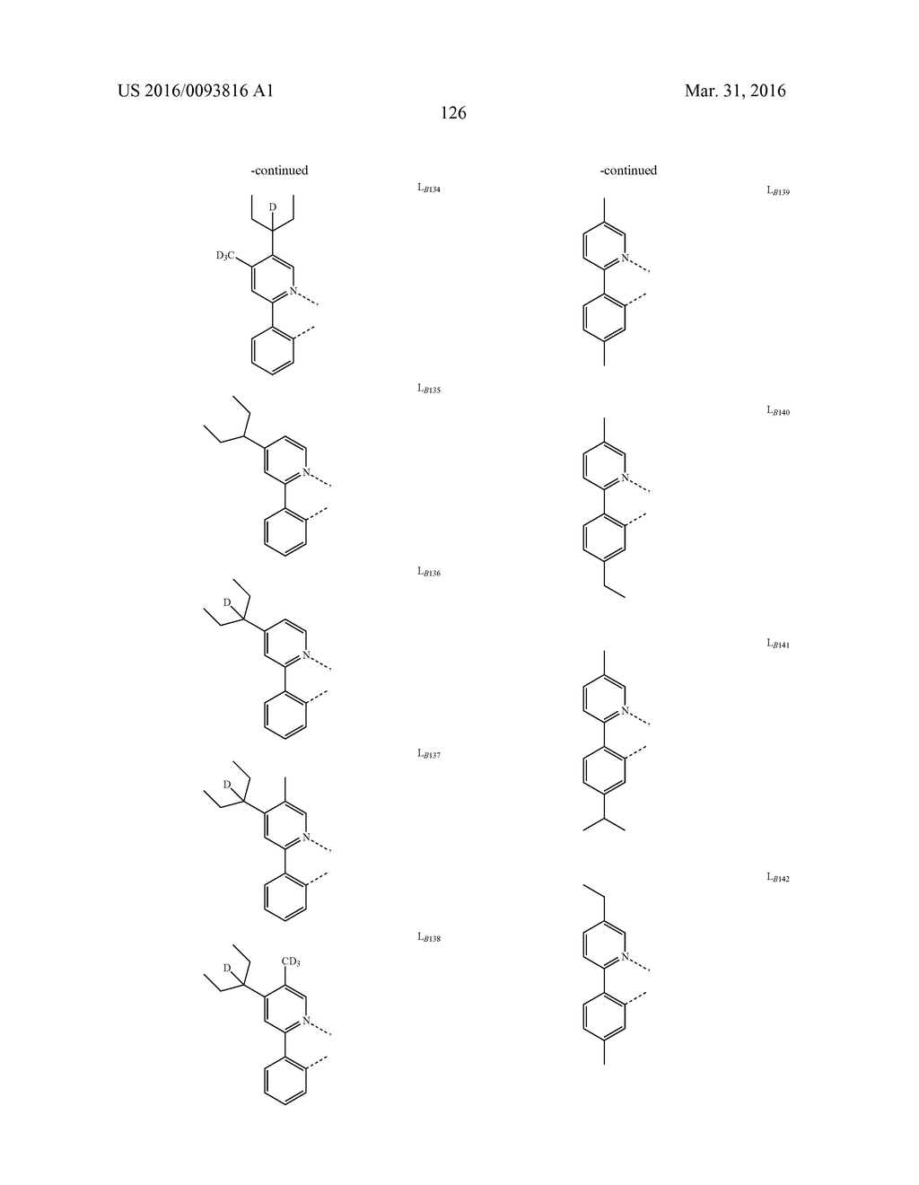 ORGANIC ELECTROLUMINESCENT MATERIALS AND DEVICES - diagram, schematic, and image 130