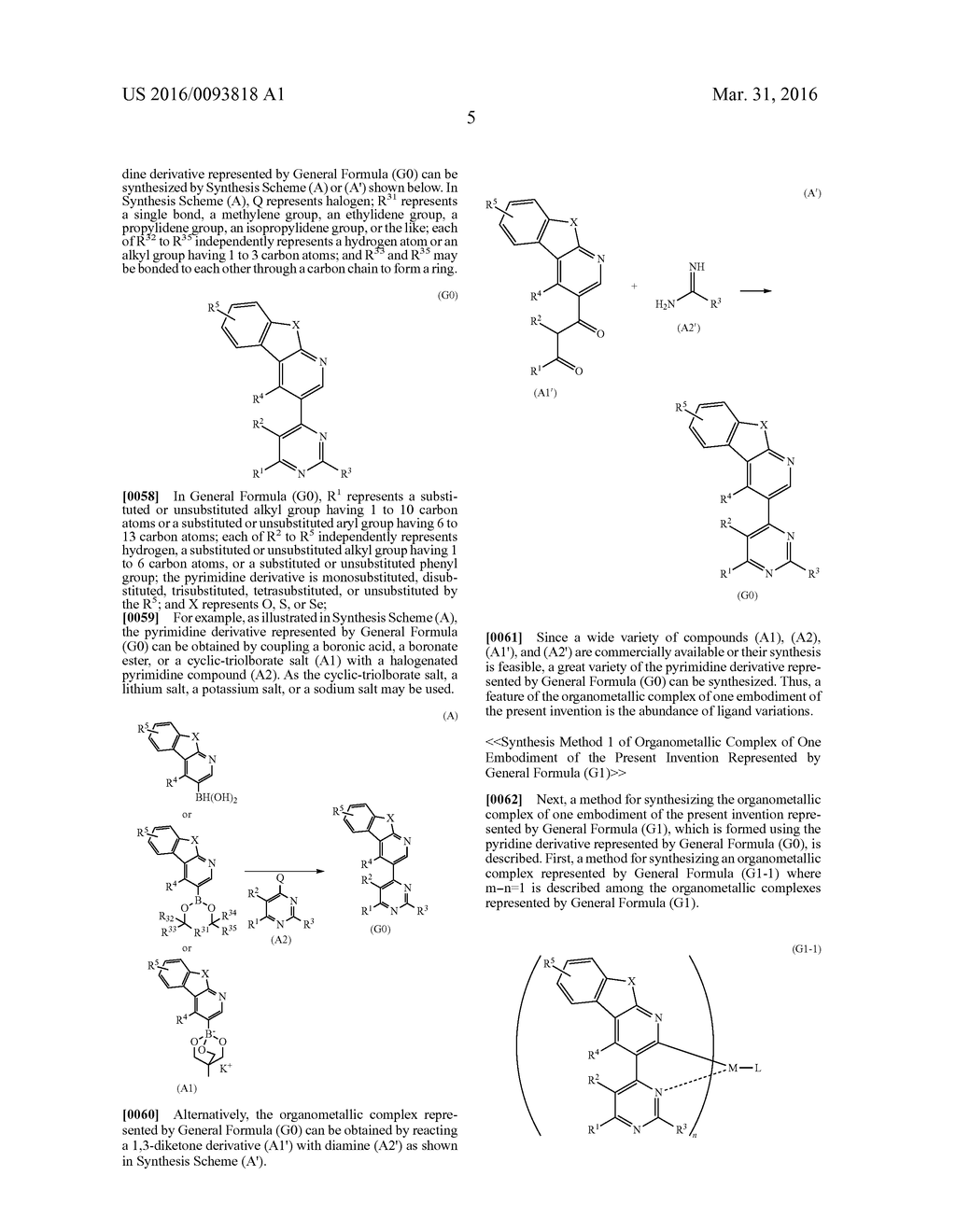 Organometallic Complex, Light-Emitting Element, Light-Emitting Device,     Electronic Device, and Lighting Device - diagram, schematic, and image 26