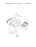 WATERPROOF ELECTRIC CONNECTOR MODULE AND ITS WATERPROOF HOUSING diagram and image