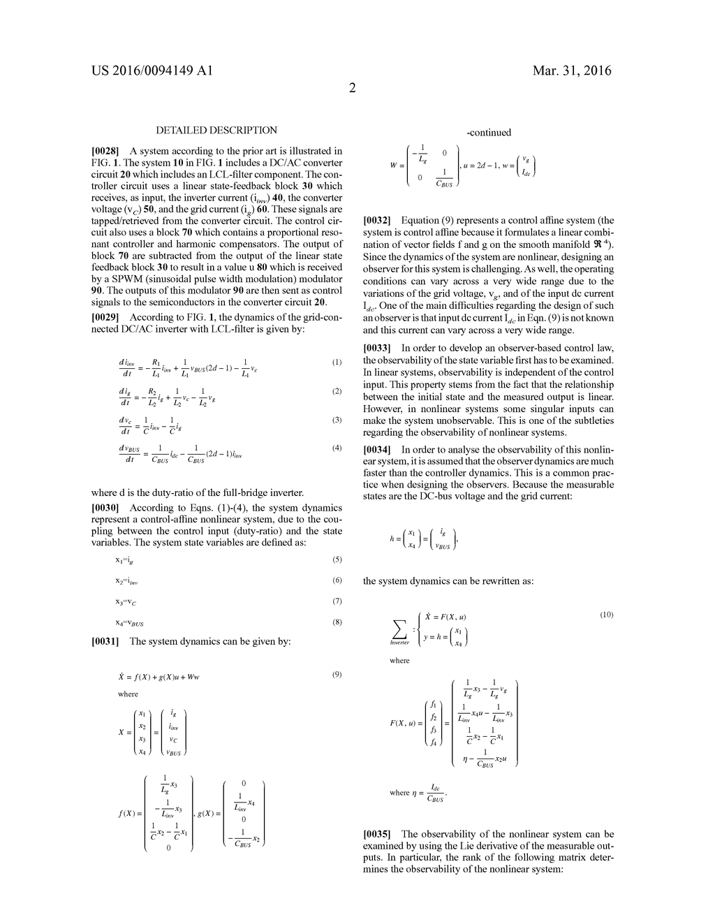 OBSERVER-BASED CONTROL SYSTEM FOR GRID-CONNECTED DC/AC CONVERTERS WITH     LCL-FILTER - diagram, schematic, and image 15