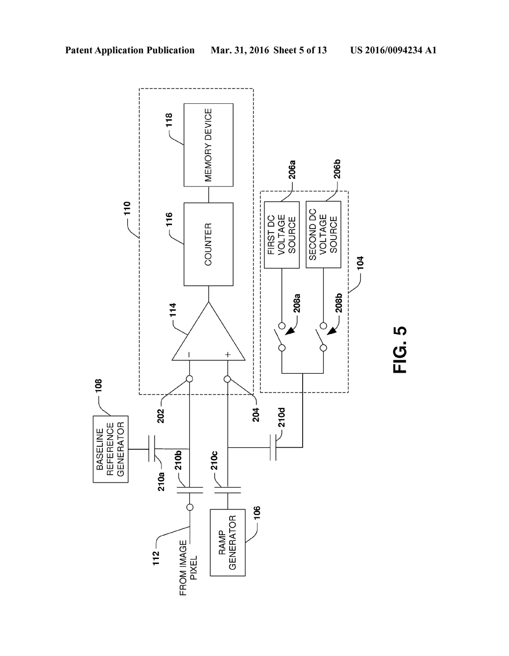 ANALOG-TO-DIGITAL CONVERTER FOR IMAGE PIXELS - diagram, schematic, and image 06