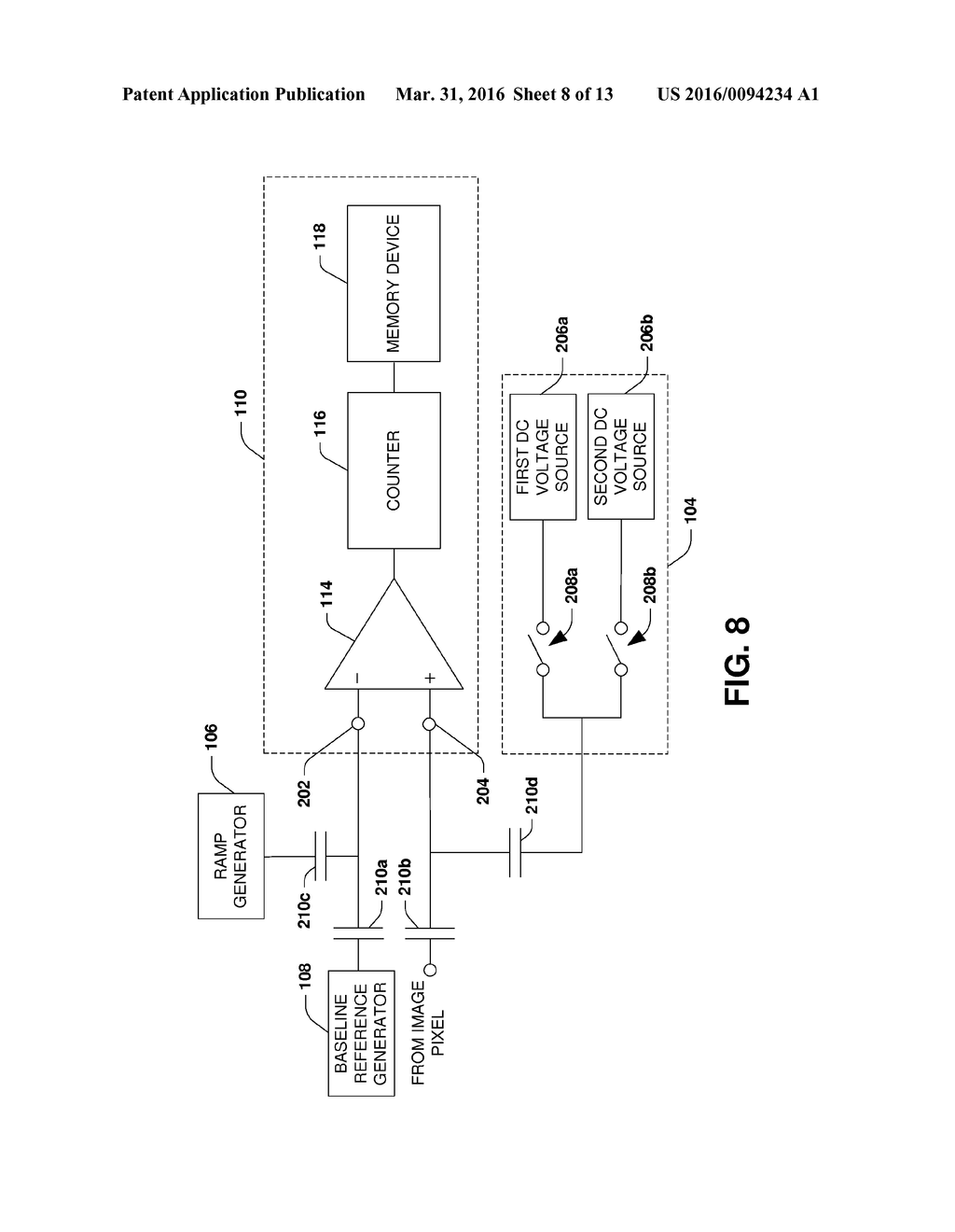 ANALOG-TO-DIGITAL CONVERTER FOR IMAGE PIXELS - diagram, schematic, and image 09