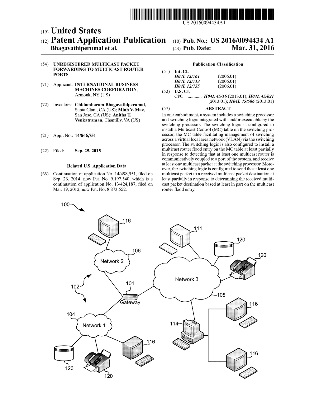 UNREGISTERED MULTICAST PACKET FORWARDING TO MULTICAST ROUTER PORTS - diagram, schematic, and image 01